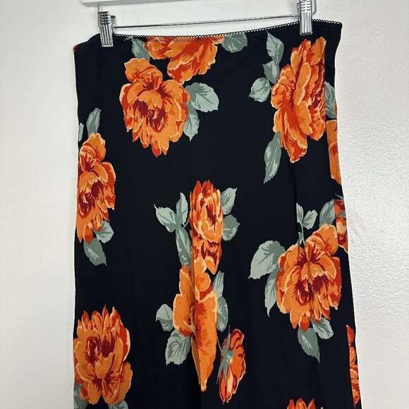 REFORMATION Layla A-line Silk Skirt in Consuelo Size US 10 - Picture 4 of 9